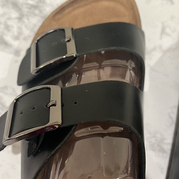 ALDO ROSSINI Men’s Black Bona-2 Sandal Size 11 New In Box - Picture 12 of 16